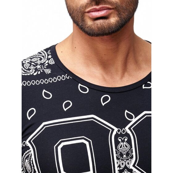 Red Bridge Herren Bandana 98 Sweatshirt Oversized Schwarz