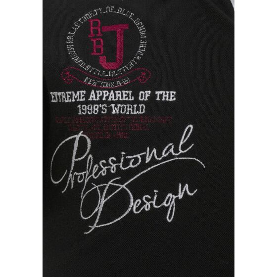 Red Bridge Herren Professionel Design Poloshirts Polo- T-Shirt Black