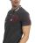 Red Bridge Herren Professionel Design Poloshirts Polo- T-Shirt Black