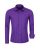 Red Bridge Herren Basic Design Slim Fit Langarm Hemd Violet