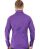 Red Bridge Herren Basic Design Slim Fit Langarm Hemd Violet
