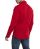 Red Bridge Mens Basic Design Slim Fit Long Sleeve Shirt Red