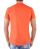 Red Bridge Mens Professional Design Slim Fit short-sleeved shirt coral