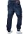 Red Bridge Herren Redemption Jog-Denim Jeans Pants blau S L34