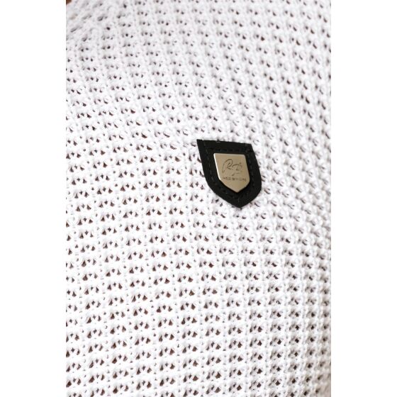 Red Bridge Mens Men of the Year Knit Jumper Jumper White