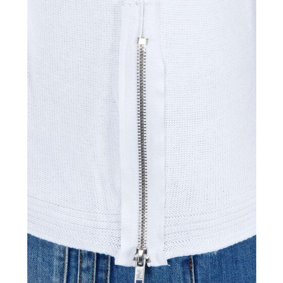 Red Bridge Mens Minimalist Cardigan Sweater Jacket White