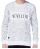 Red Bridge Mens Sweater Born to be Famous White