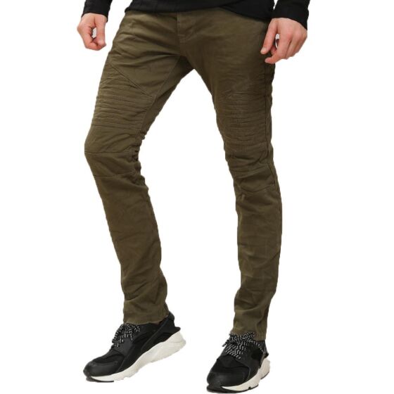 Red Bridge Herren Jeans Hose Biker Khaki