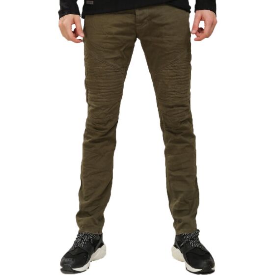 Red Bridge Mens Jeans Pants Biker Khaki