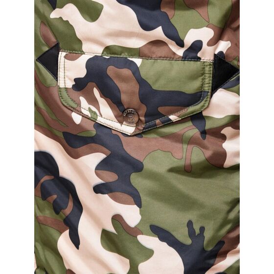 Redbridge Mens Winter Jacket Parka Camouflage Coat Military Look Bomber