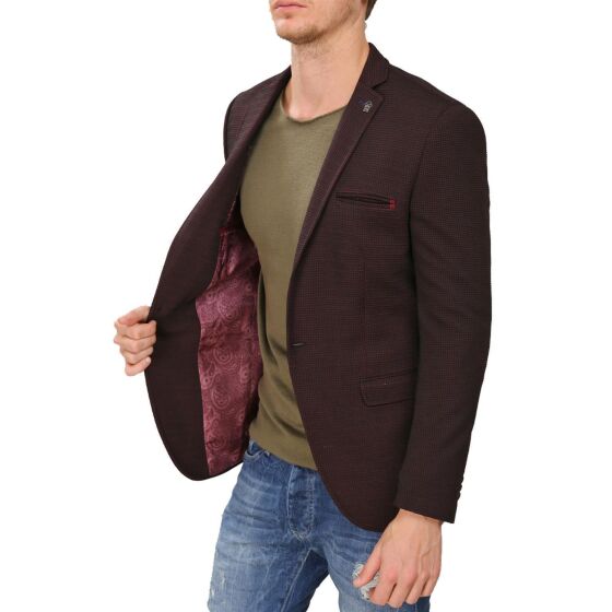 Red Bridge Herren Sakko Blazer Schwarz