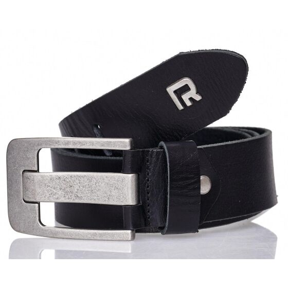 Red Bridge Mens Belt Leather Belt Real Leather Leather Belt RBC Premium Black