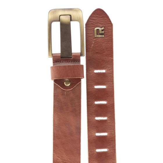 Red Bridge Mens Belt Leather Belt Real Leather Leather Belt RBC Premium Tobacco Brown