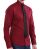 Red Bridge Mens Basic Design Slim Fit Long Sleeve Shirt Bordeaux