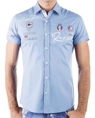 Red Bridge Herren R-Style Design Regular Fit kurzarm Hemd...