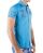 Red Bridge Mens R-Style Design Regular Fit Short Sleeve Shirt Embroidered Turquoise