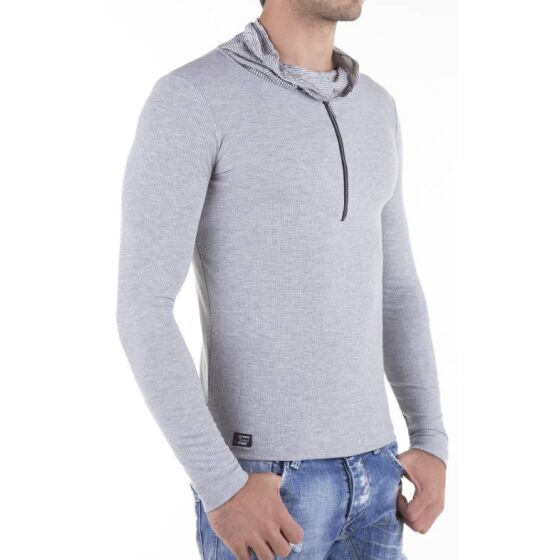 Red Bridge Herren Longsleeve Grau