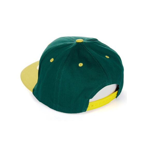 Red Bridge Snapback Cap Women Men Hat Green Yellow