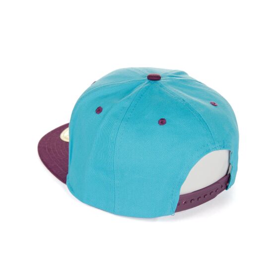 Red Bridge Snapback Cap Women Men Turquoise Purple