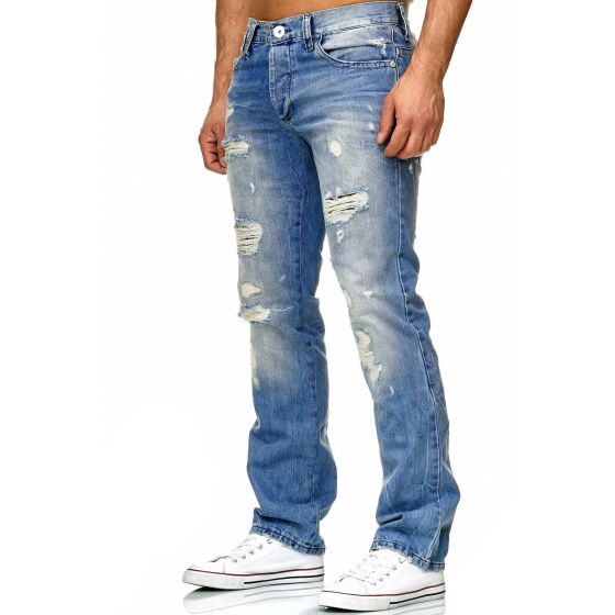 Red Bridge Jeans Hose Destroyed Denim RB-157