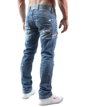 Regular fit denim jeans