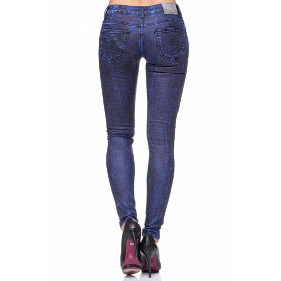 Red Bridge Damen Jeans Hose Skinny Jeans Blau