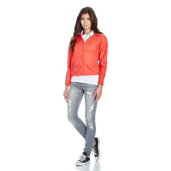 Red Bridge Damen Jacke Regenjacke Übergangsjacke Rot