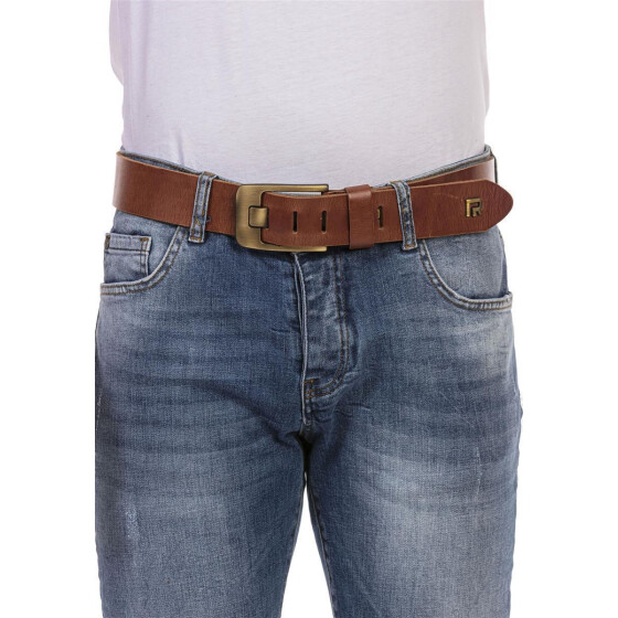 Red Bridge Mens Belt Leather Belt Real Leather Leather Belt RBC Premium Black