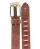 Red Bridge Mens Belt Leather Belt Real Leather Leather Belt RBC Premium Tobacco Brown