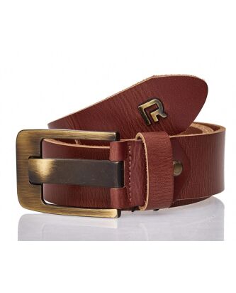 Red Bridge Mens Belt Leather Belt Real Leather Leather...