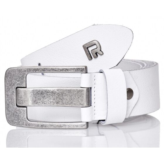 Red Bridge Mens Belt White 100