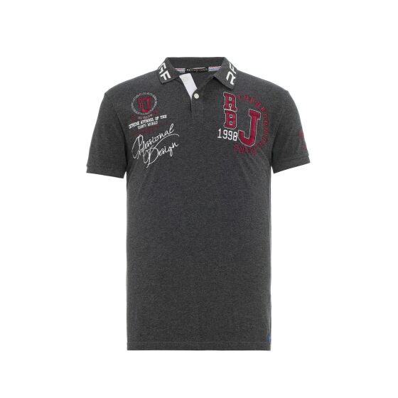 Red Bridge Mens Professional Design Polo Shirts Polo T-Shirt Gray L