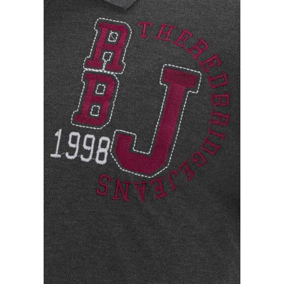 Red Bridge Herren Professionel Design Poloshirts Polo- T-Shirt Grau M