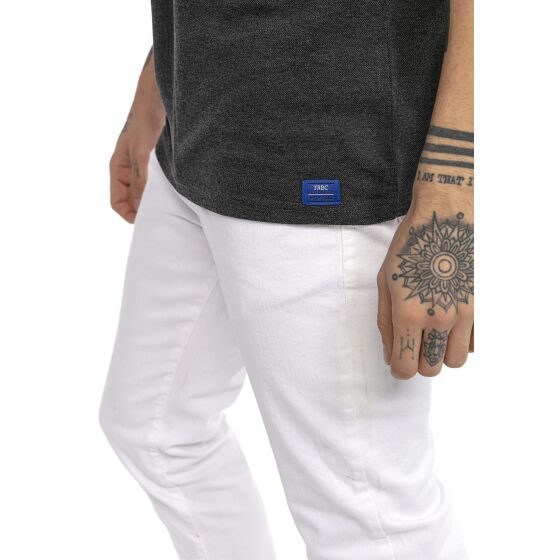 Red Bridge Herren Professionel Design Poloshirts Polo- T-Shirt Grau M