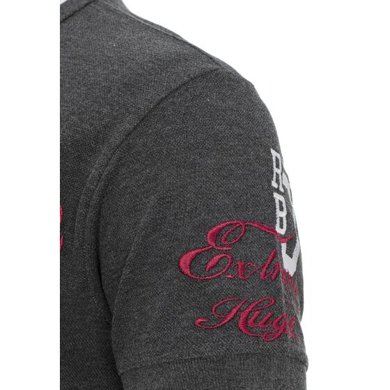 Red Bridge Herren Professionel Design Poloshirts Polo- T-Shirt Grau XXL