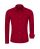 Red Bridge Herren Basic Design Slim Fit Langarm Hemd Bordeaux XL