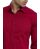 Red Bridge Herren Basic Design Slim Fit Langarm Hemd Bordeaux XL