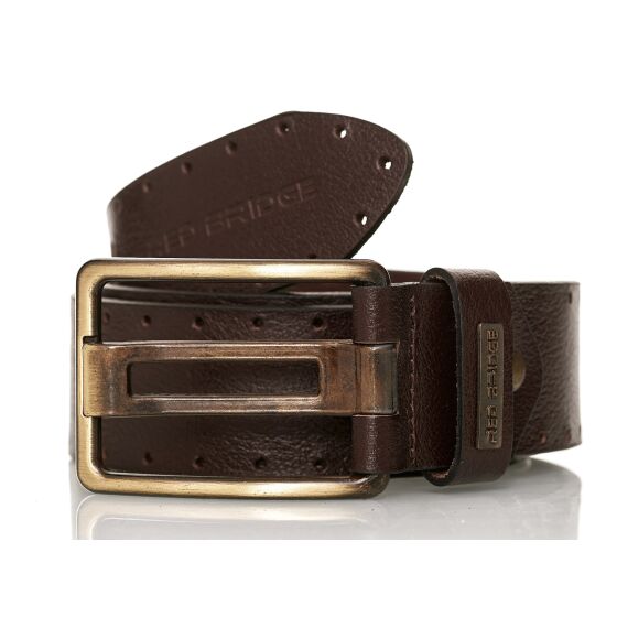 Red Bridge Herren Gürtel Echtleder Ledergürtel Leather Belt RBC Premium Braun 105