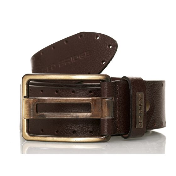 Red Bridge Mens Genuine Leather Belt Leather Belt RBC Premium Brown 110