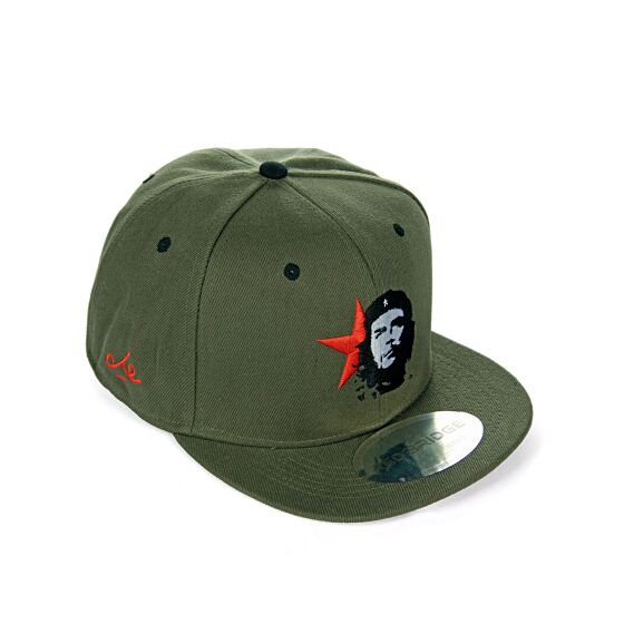 Red Bridge Unisex Che Guevara Cap Fitted Signature Bestickt 60cm Grün One Size
