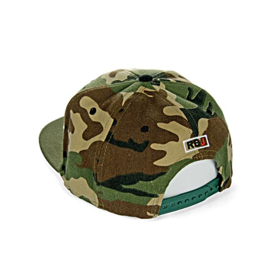 Red Bridge Unisex Che Guevara Snapback Cap Signature Embroidered Camouflage One Size