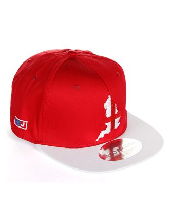 Red Bridge Unisex England Cap Snapback Embroidered Red...