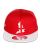 Red Bridge Unisex England Cap Snapback Bestickt Rot One Size