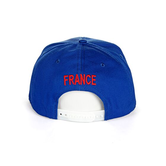 Red Bridge Unisex France Cap Snapback Embroidered Blue One Size