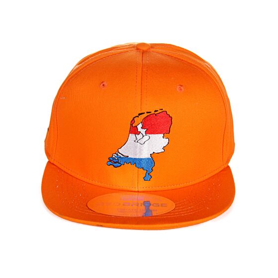 Red Bridge Unisex Holland Cap Snapback Bestickt Orange One Size