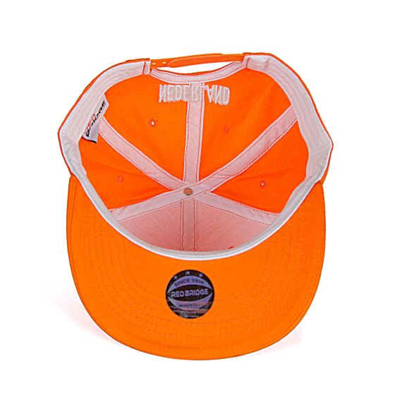 Red Bridge Unisex Holland Cap Snapback Bestickt Orange One Size