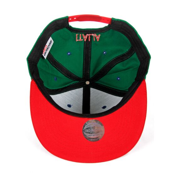 Red Bridge Unisex Italien Cap Snapback Bestickt Grün One Size