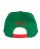 Red Bridge Unisex Italy Cap Snapback Embroidered Green One Size
