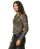Red Bridge WoMens Biker Jacket Transition jacket Faux leather jacket lined with stand-up collar Khaki XS