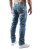 Red Bridge Herren Jeans Hose Destroyed Denim Regular Fit Blau